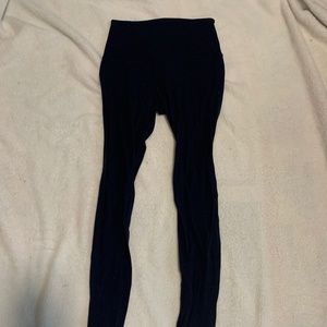 Navy blue leggings